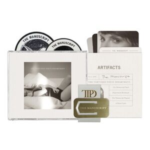 Taylor Swift The Tortured Poets Department Collector's Edition CD The Manuscript